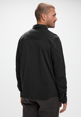 Street One MEN Regular Fit Hemd in Schwarz