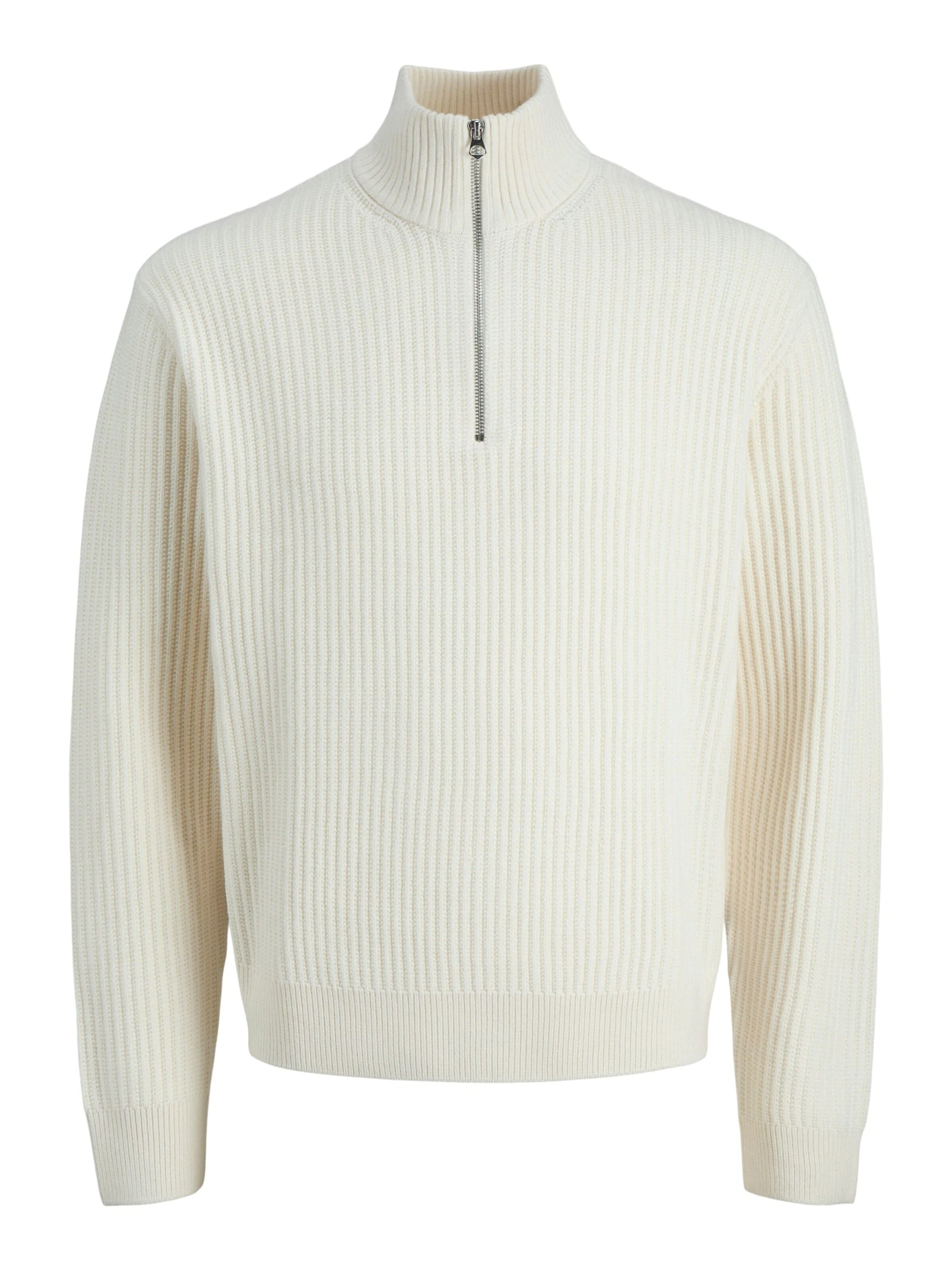 JACK & JONES Pullover '12283177' i L i offwhite, Produktvisning