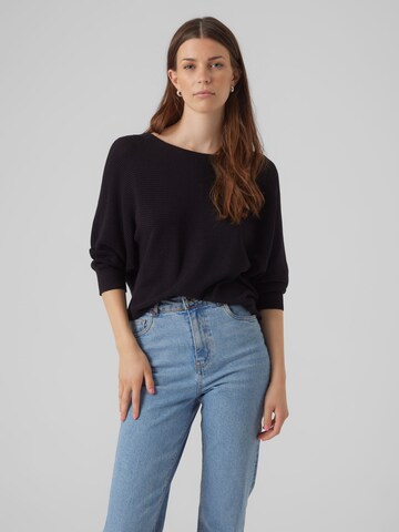 VERO MODA Bluse i sort: forside