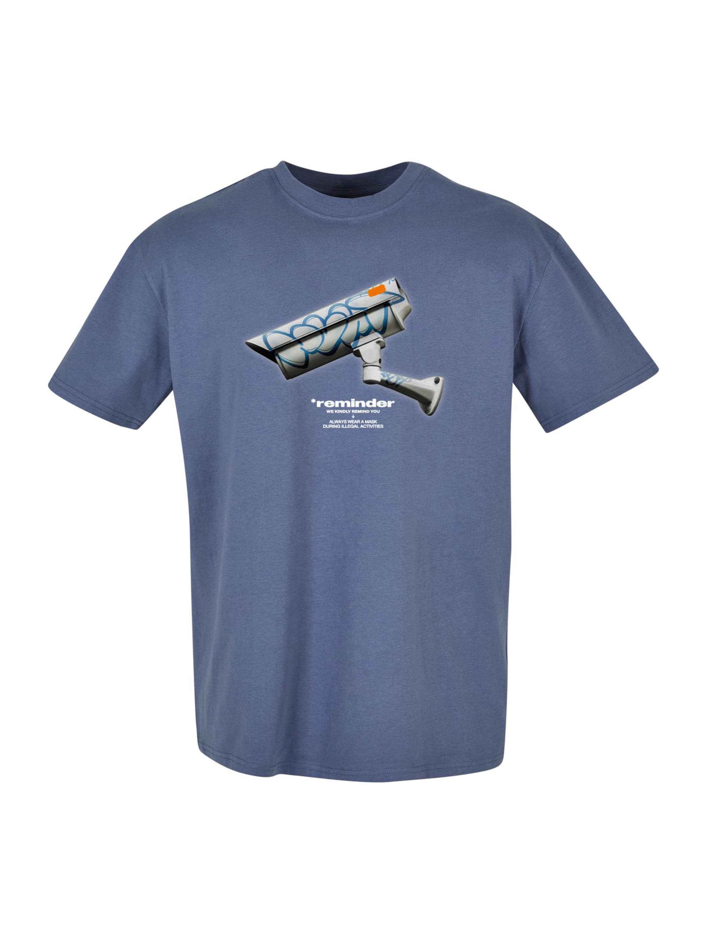 Mister Tee Tričko - Modrá: predná strana