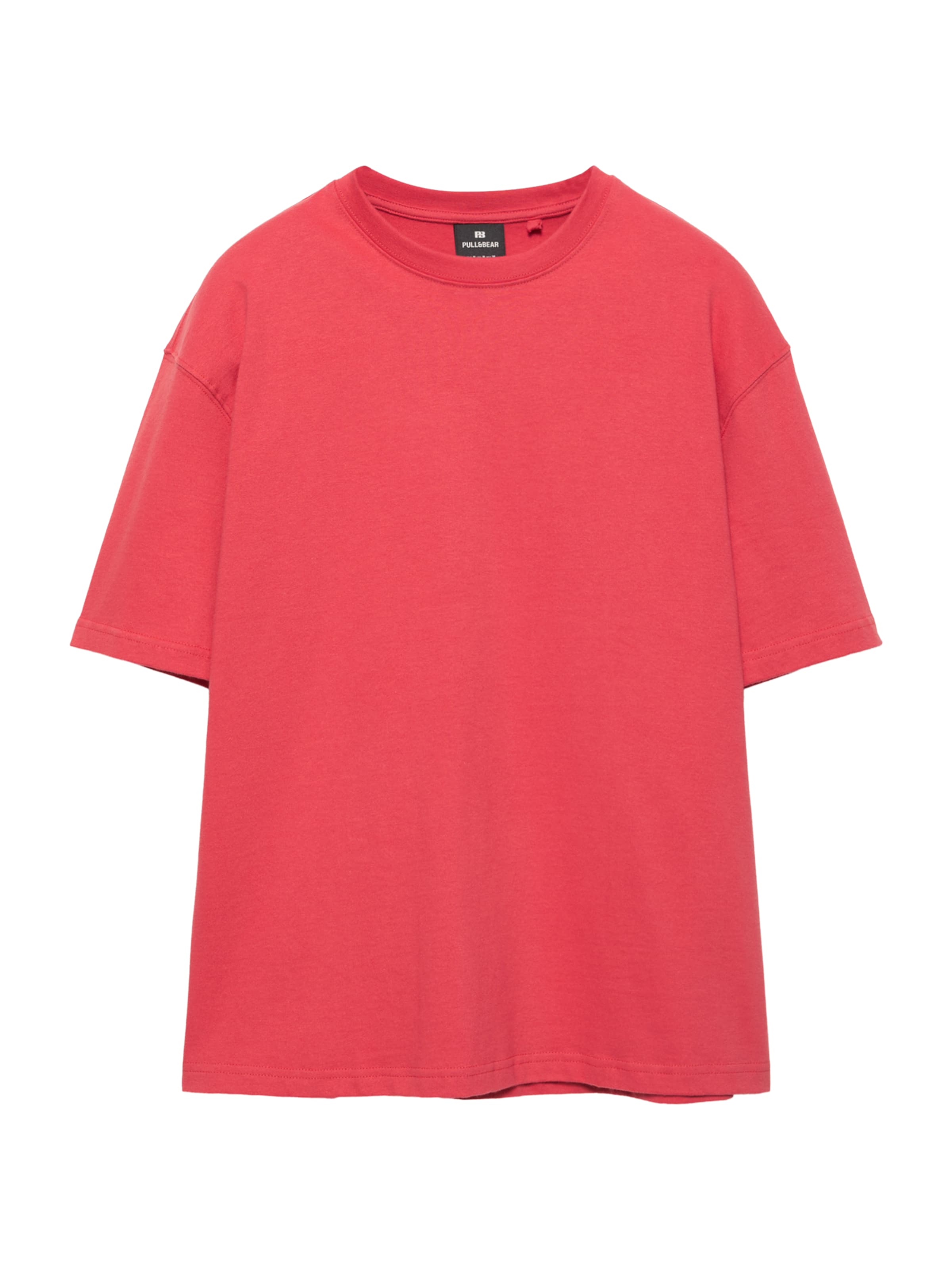 Tricou de la Pull&Bear pe roșu: față