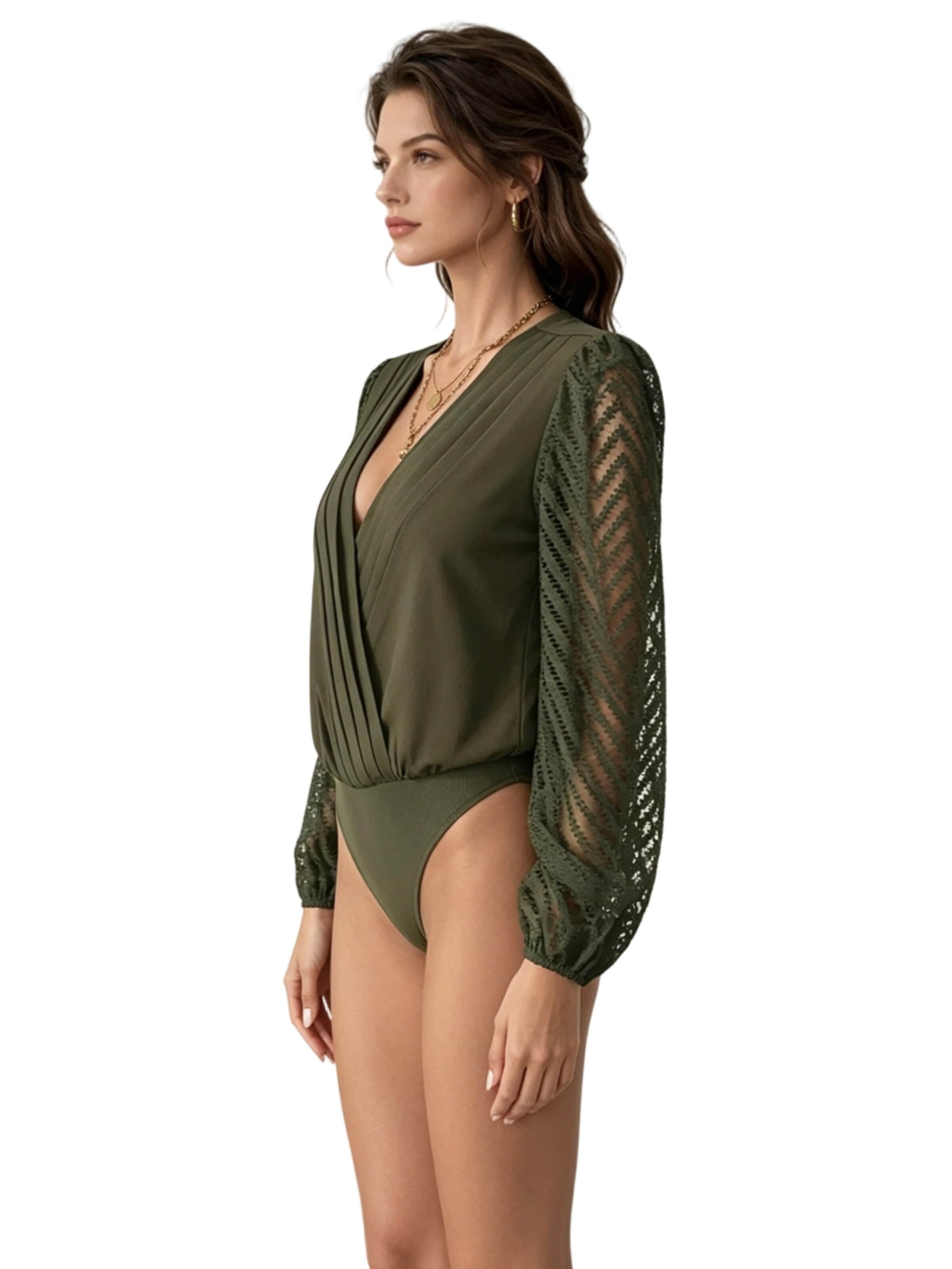 Yesfashion Jumpsuit in Green