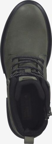 BULLBOXER Lace-Up Boots in Green