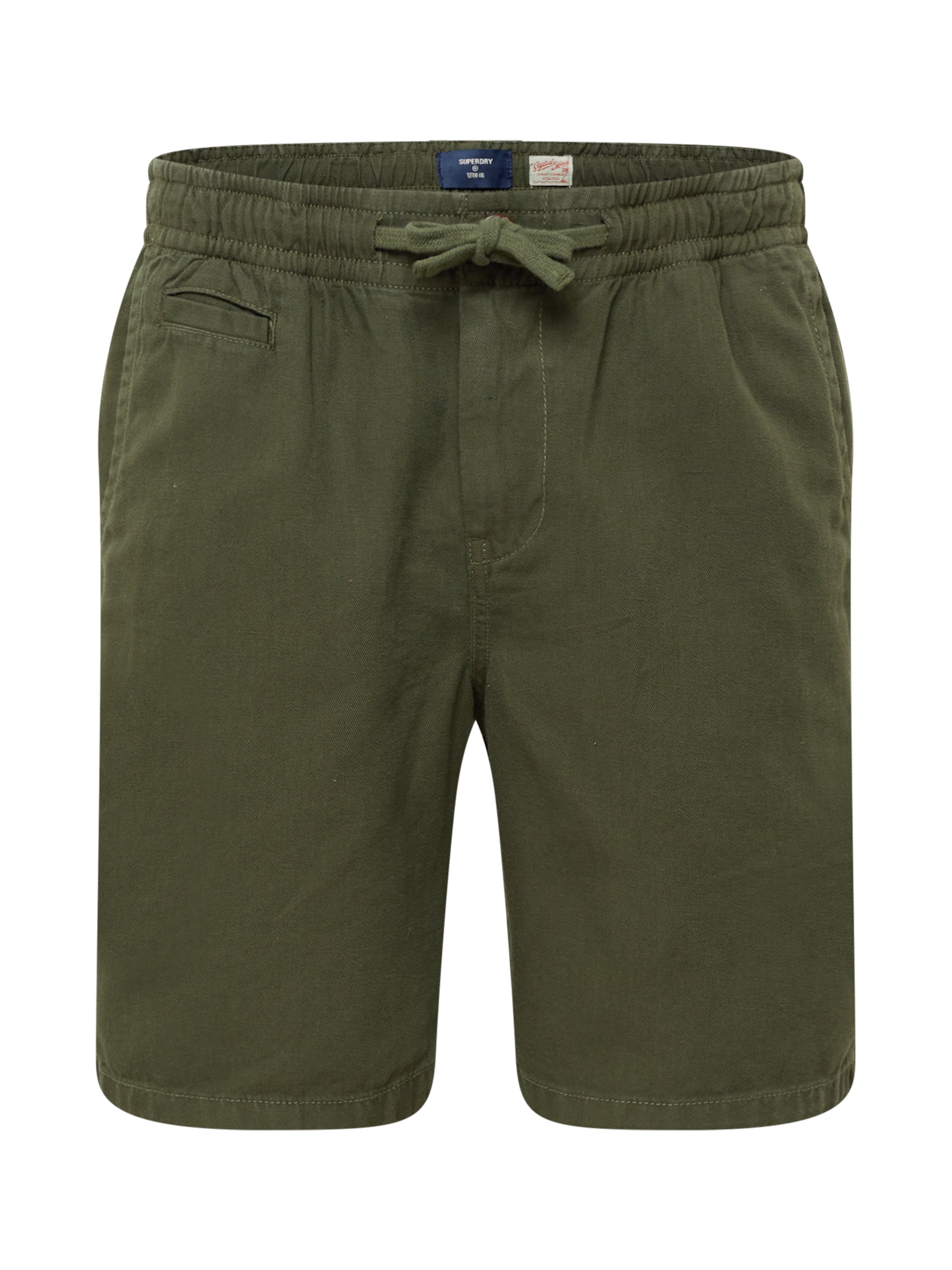 Superdry & Co - Regular Calças chino em verde: frente