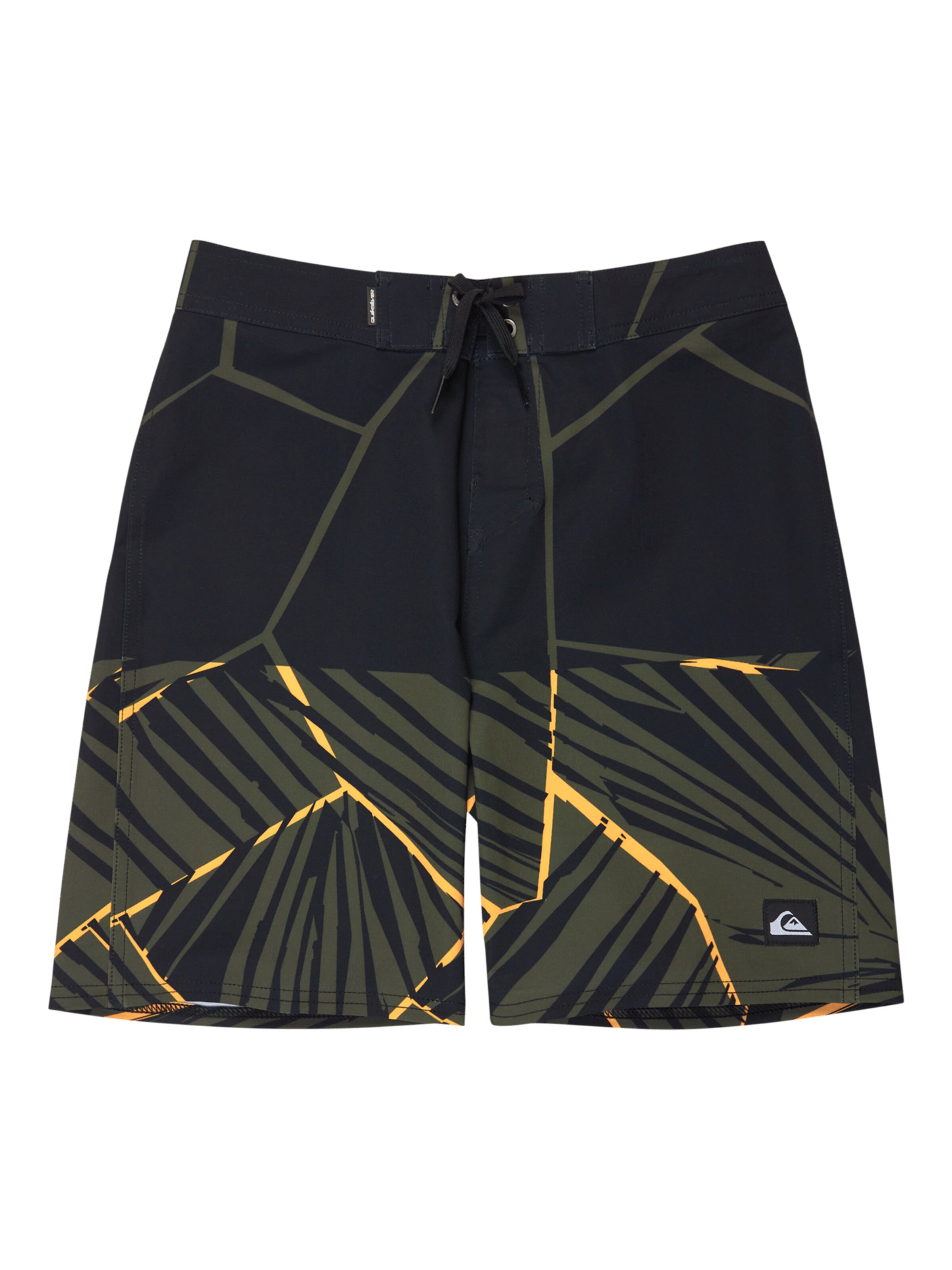 QUIKSILVER Board Shorts 'Surfsilk Straight 17' in Black: front