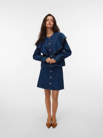 VERO MODA Bluse 'VMFia' in Blau: Vorderseite