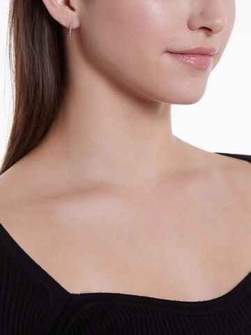 Boucles d'oreilles Lucardi en argent