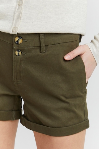 Oxmo Regular Pants 'Piera' in Green