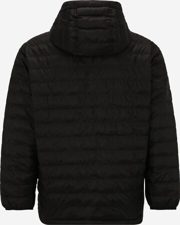 Levi's® Big & Tall Přechodná bunda 'Presidio Packable Hooded Jacket' – černá