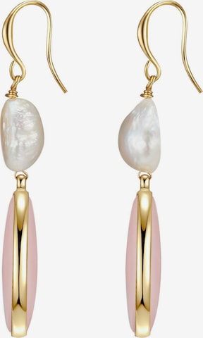 Lulu & Jane Earrings in Gold: front