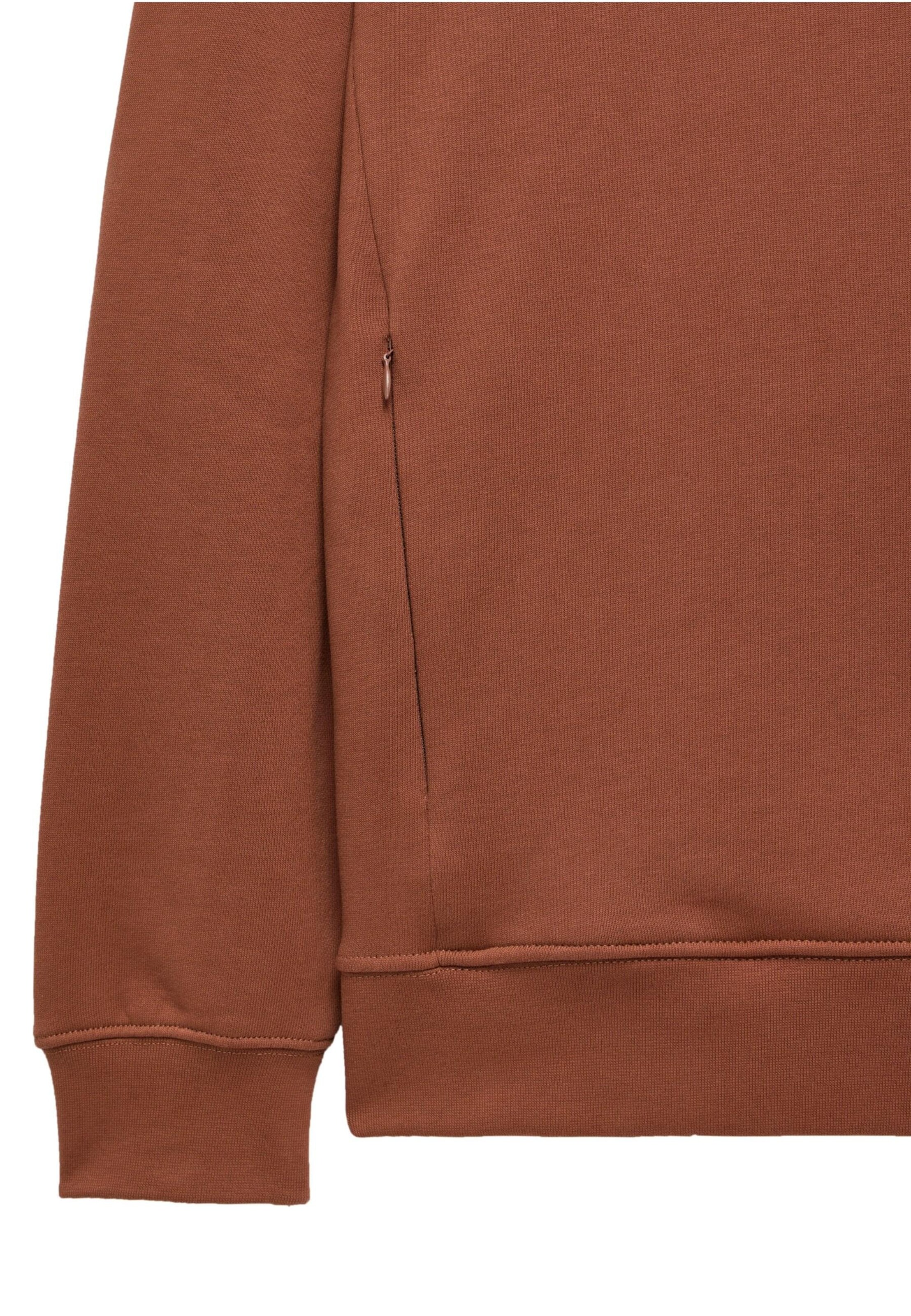 Weekend Offender Sweatshirt 'Ribbe' in Brown