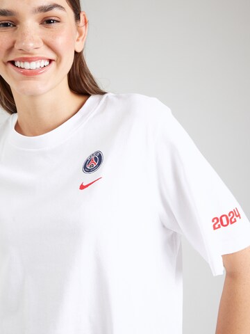 NIKETehnička sportska majica 'SUPPORTER' - bijela boja