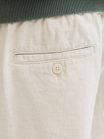 JACK & JONES Loosefit Jeans 'JJIKarl JJLawrence' in Beige