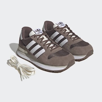Baskets basses 'ZX 500 RS' ADIDAS ORIGINALS en marron