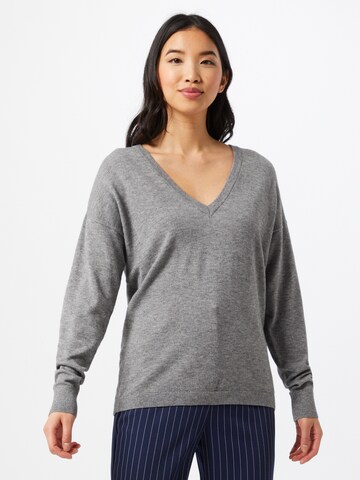 OBJECT Sweater 'Thess' in Grey: front