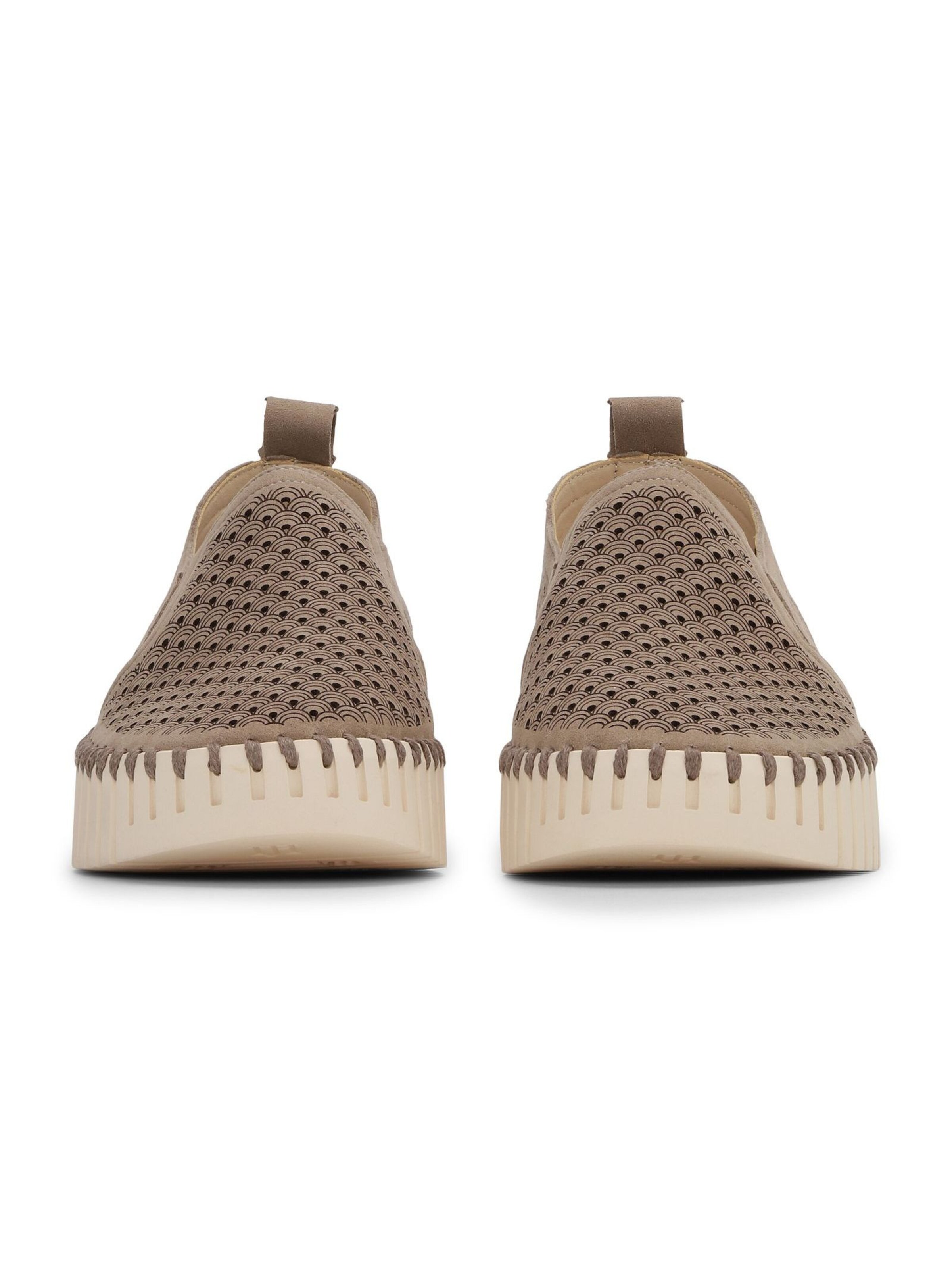 ILSE JACOBSEN Slipper 'Tulip4078' i brun