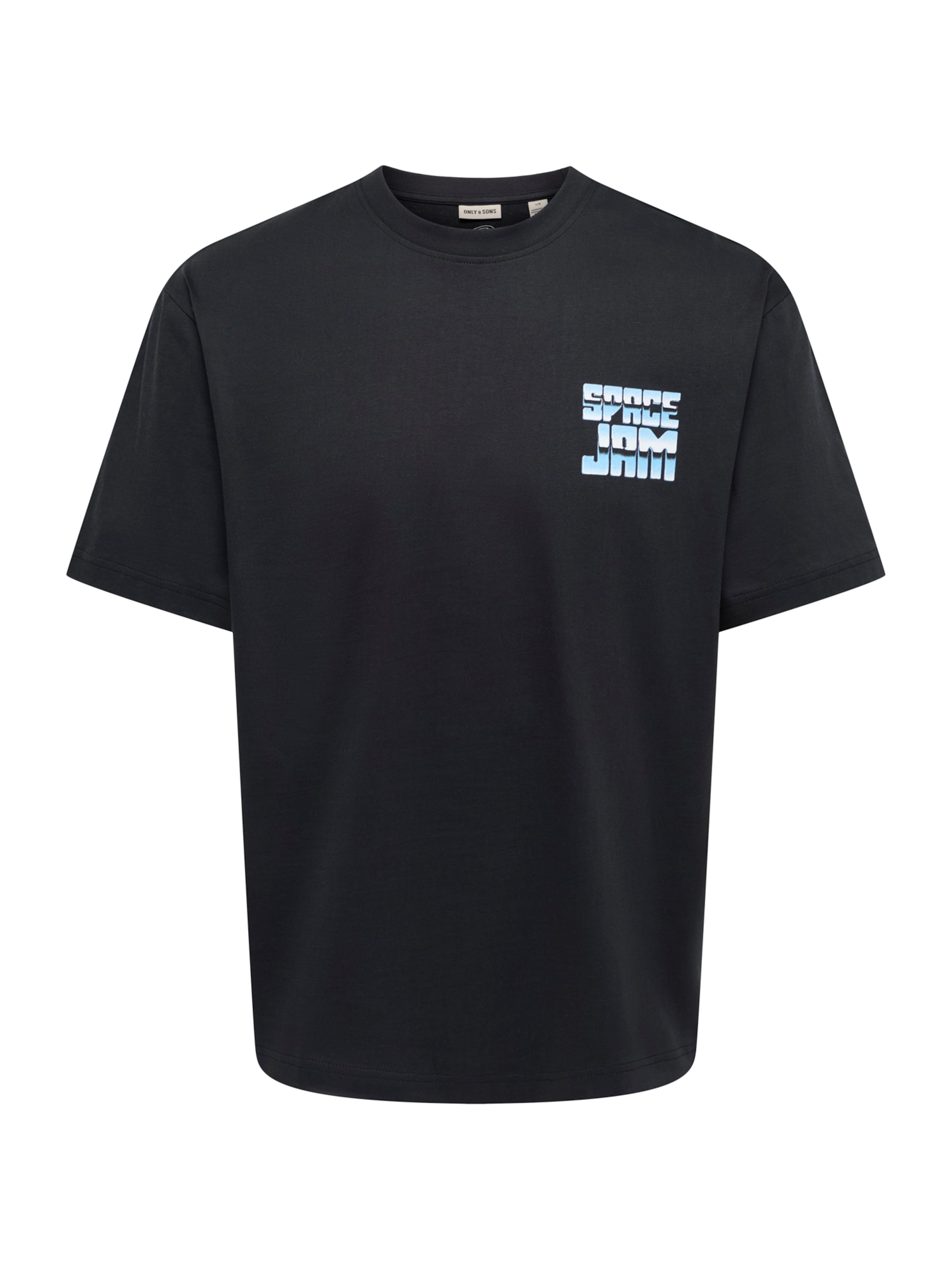Only & Sons - Camisa 'ONSSPACE JAM' em preto: frente