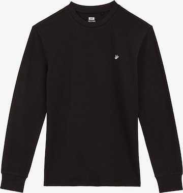 WE Fashion Sweatshirt in Black: front