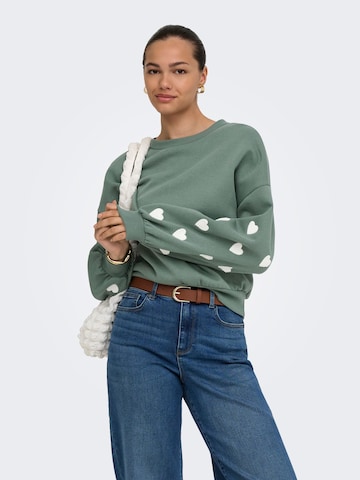 ONLY - Sudadera 'ONLMacy' en verde: frente