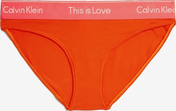 Calvin Klein Underwear Slip in Rood: voorkant