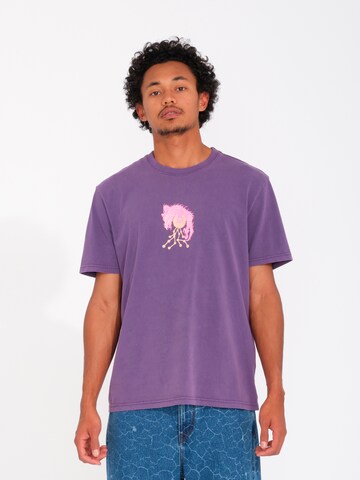 Volcom Shirt 'FA TETSUNORI 3 SST' in Lila: voorkant