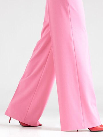 HUGO Loosefit Pantalon 'Himia' in Roze