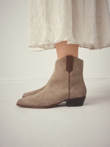 Bottines Next en gris