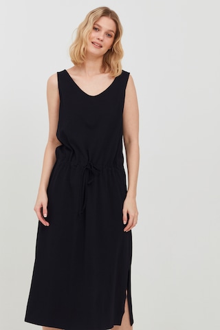 b.young Summer Dress in Black: front
