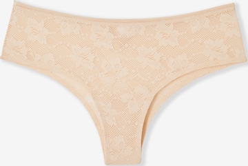 Slip 'Pure Dentelle' ETAM en beige : devant