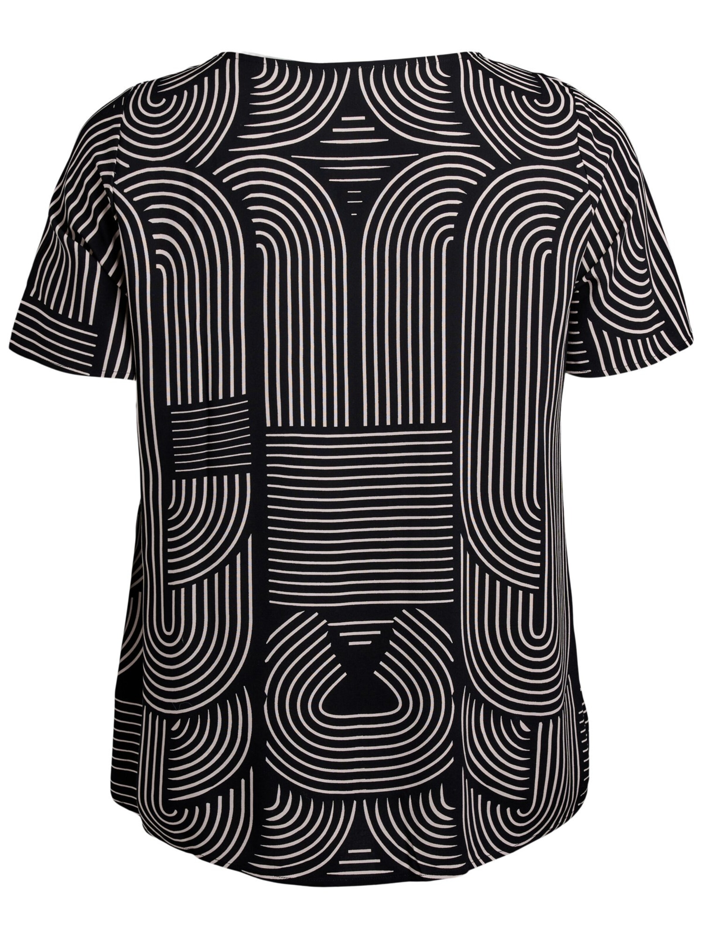 Flash by Zizzi Blúzka 'Flbilly' - Čierna