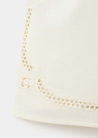 MANGO Top 'Daria' in Weiß