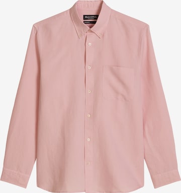 Coupe regular Chemise Marc O'Polo en rose : devant
