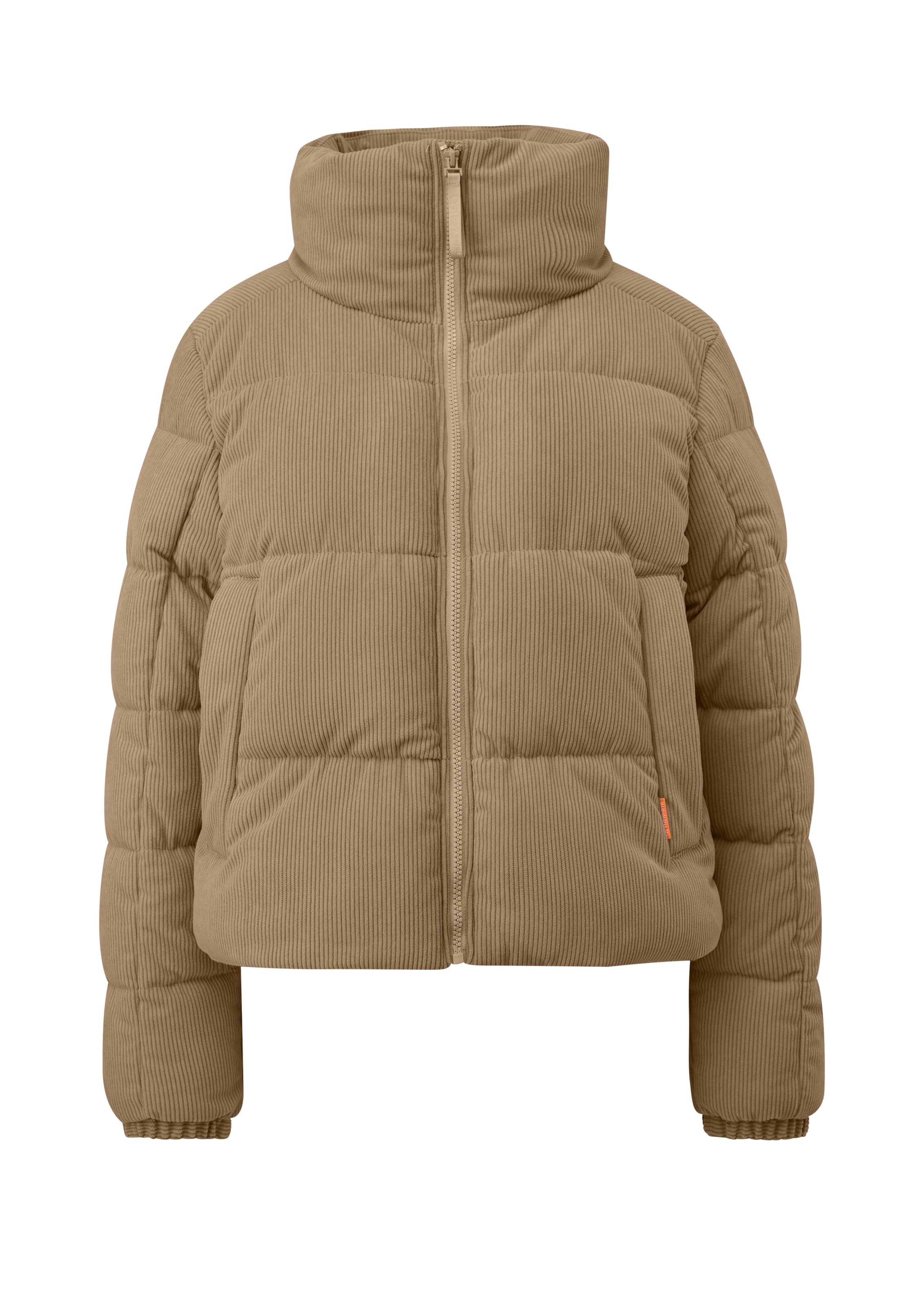 Veste d’hiver QS en marron : devant