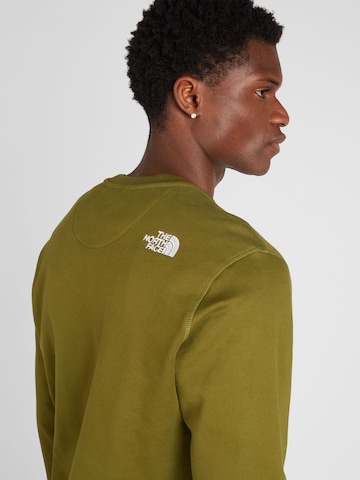 Sweat-shirt 'Drew Peak' THE NORTH FACE en vert