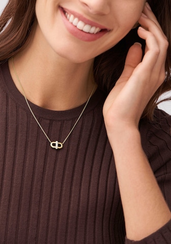 FOSSIL Kette in Gold: Vorderseite