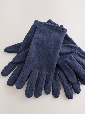 Next - Guantes con dedos en azul