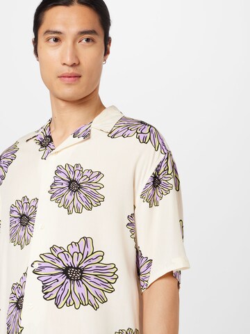 Redefined Rebel - Regular Fit Camisa 'Remy' em roxo