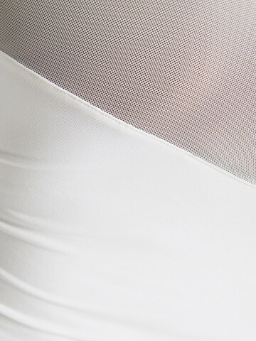 Bershka Tričko – bílá
