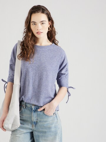 Pull-over 'Am44elia' Hailys en bleu : devant