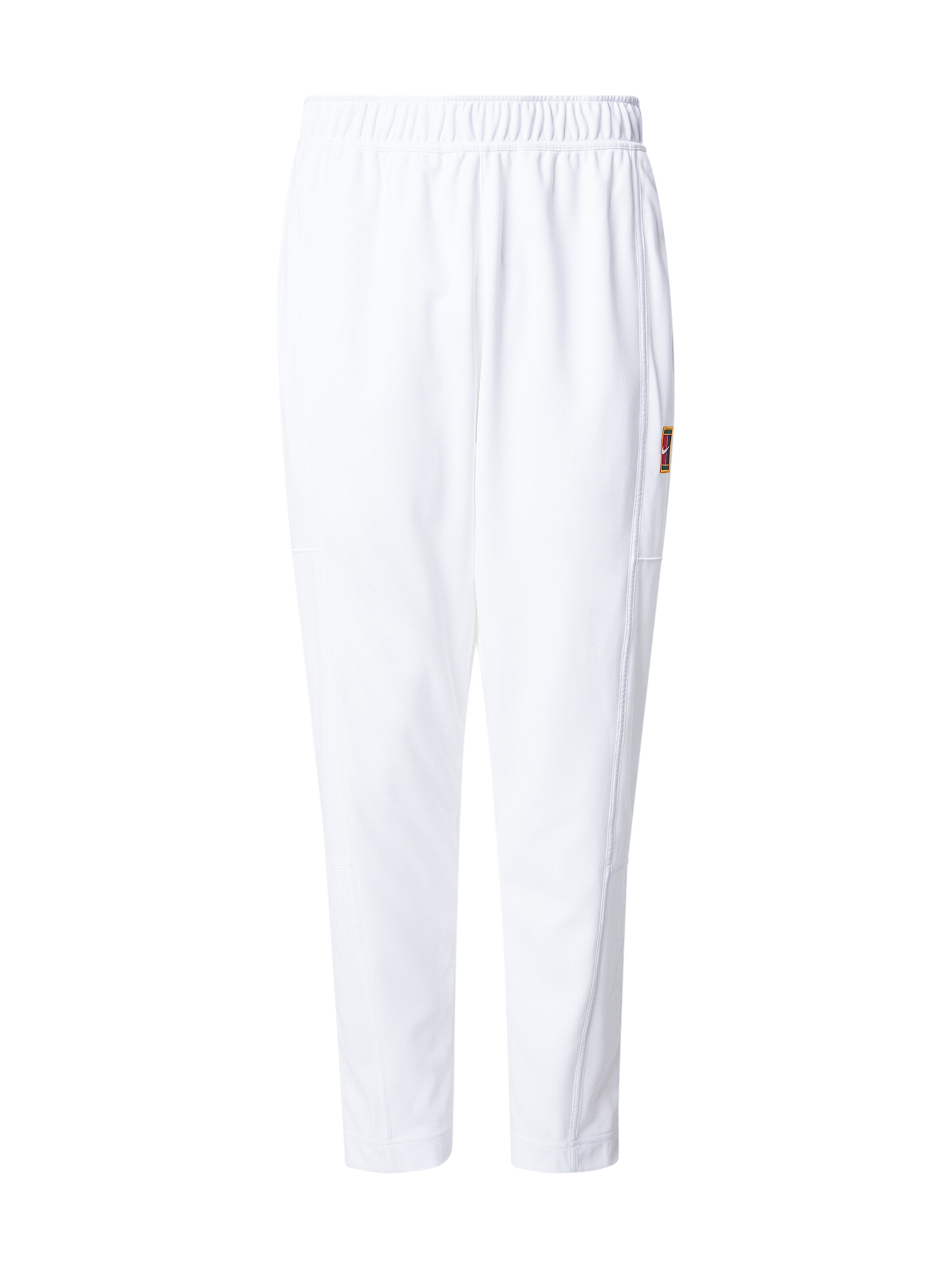 NIKE Zwężany krój Spodnie sportowe 'HERITAGE' w kolorze biały: przód