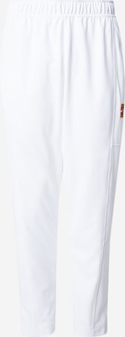 balta NIKE Siaurėjantis Sportinės kelnės 'HERITAGE': priekis