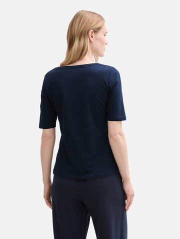 TOM TAILOR Shirt in Blue