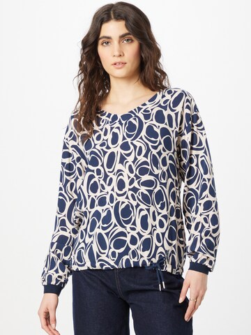 Key Largo Blouse in Blue: front