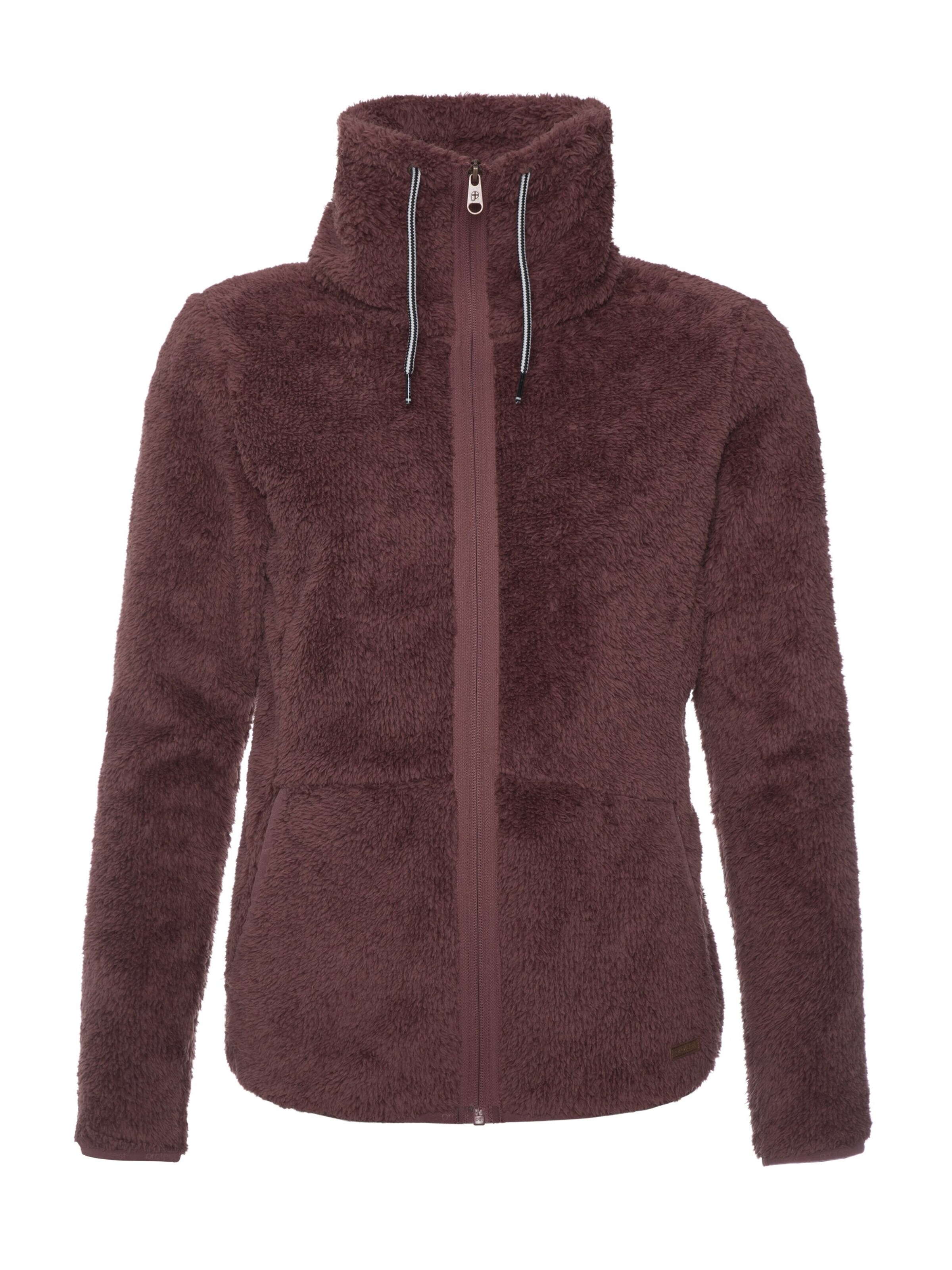 PROTEST Fleecejacke 'RIRI'‌‌‌ in Pink: Vorderseite