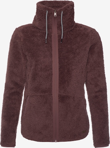 PROTEST Fleece Jacket 'RIRI' in Pink: front