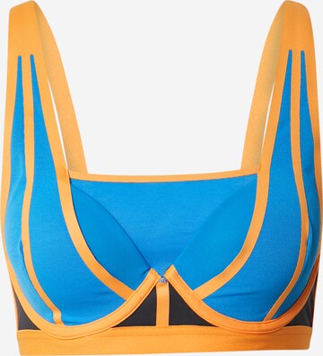 High support Reggiseno sportivo di ADIDAS PERFORMANCE in blu: frontale