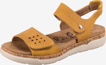 Relife Sandals 'Herich' in Yellow: front