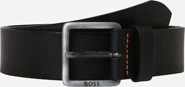 BOSS - Cintos 'Jeeko' em preto: frente