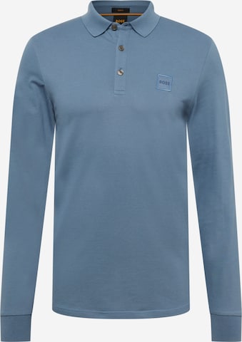 BOSS Orange Shirt 'Passerby' in Blauw: voorkant