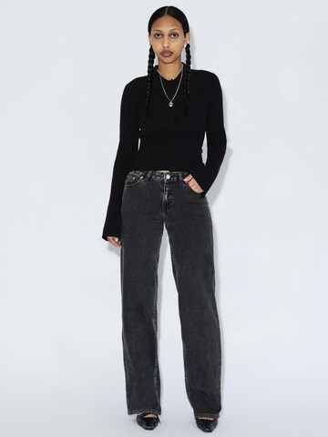 Dr. Denim Regular Jeans 'Addy Mid Straight' in Black